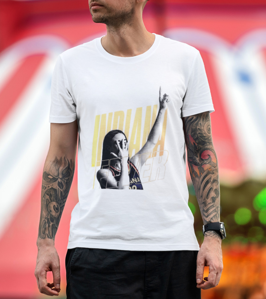 Indiana Fever Caitlin Clark Pointing Indiana Player Gesture T-Shirt