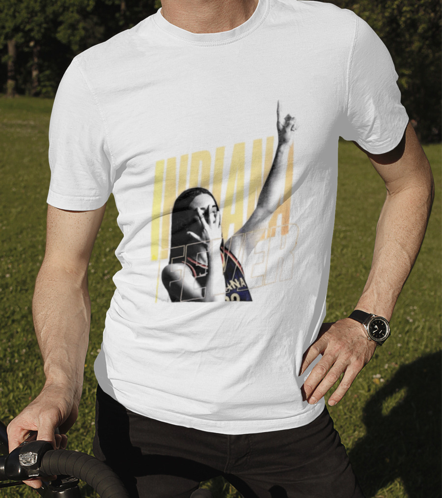 Indiana Fever Caitlin Clark Pointing Indiana Player Gesture T-Shirt