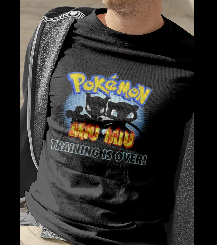Pokémon Miu Miu Training Is Over Iconic Characters Fire T-Shirt