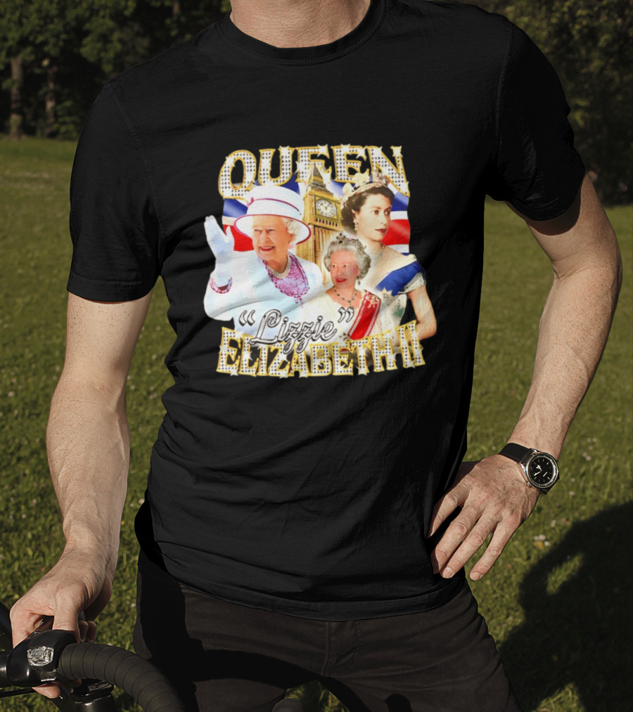 Queen Elizabeth II Lizzie 90s Bootleg Iconic Royal T-Shirt