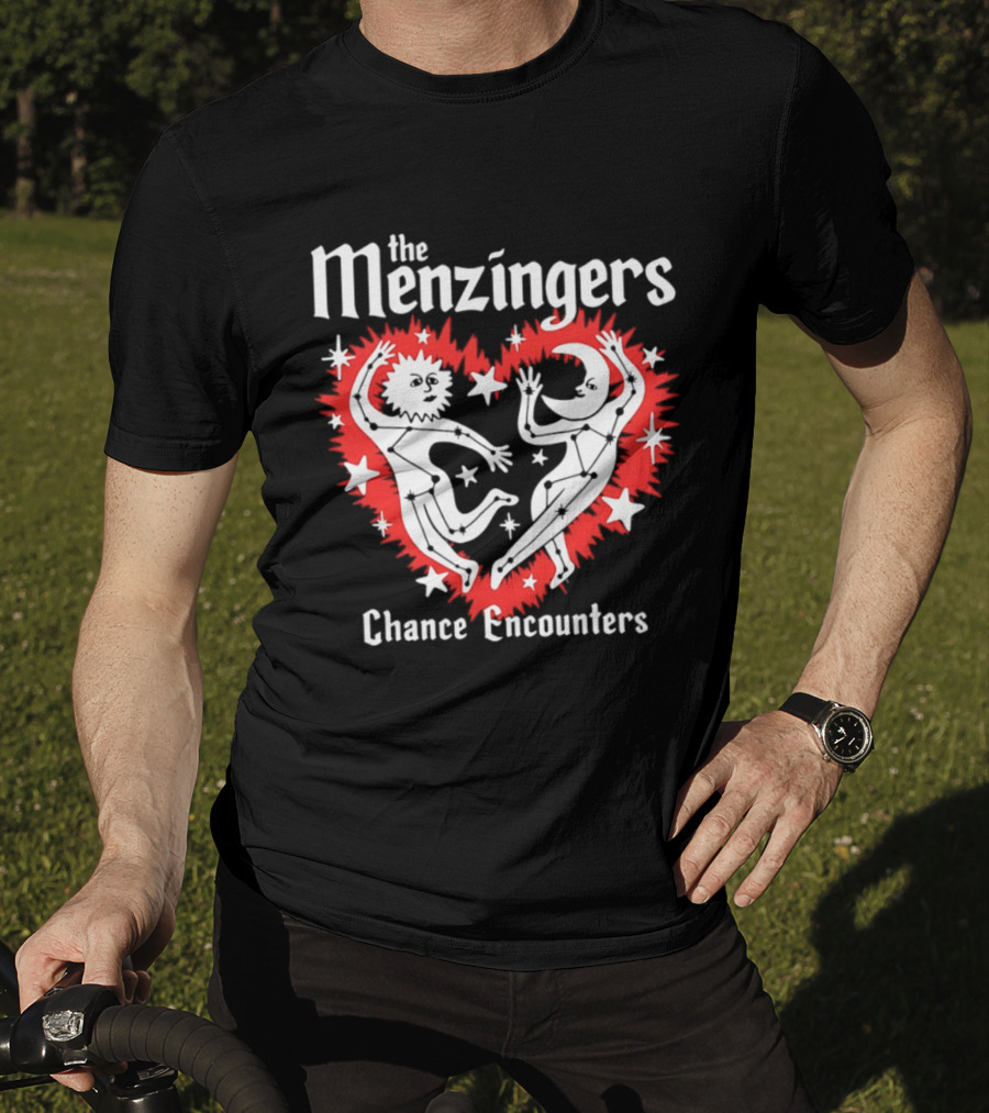 The Menzingers Chance Encounters Heart Starburst Indie Rock T-Shirt