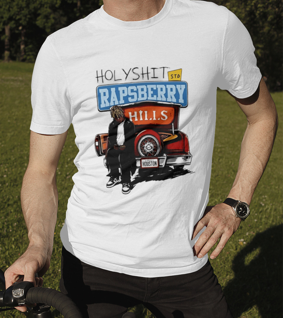 Holyshit Std Rapsberry Hills Houston Texas Car Scene T-Shirt