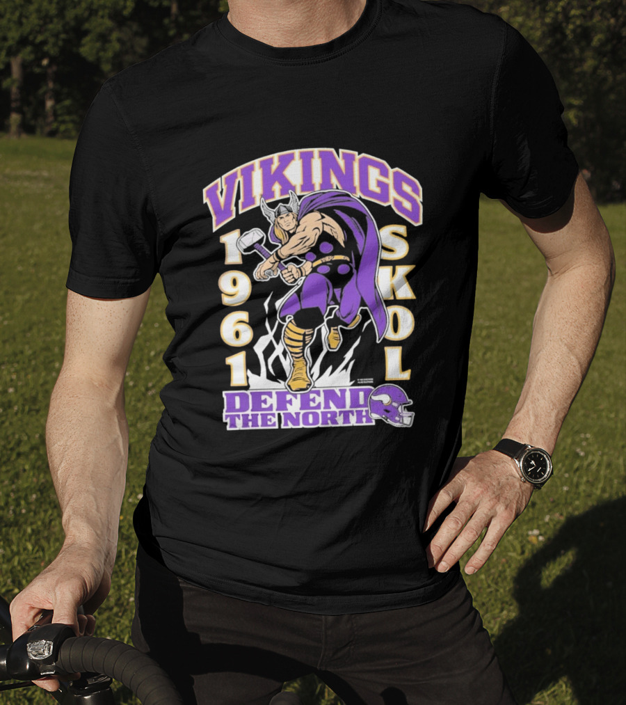 Vikings Defend The North Skol 1961 Minnesota T-Shirt