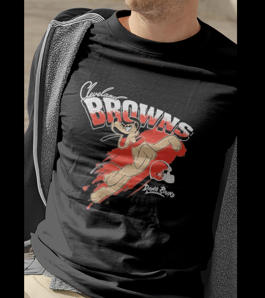 Cleveland Browns Pluto Disney Character Collaboration 2026 T-Shirt