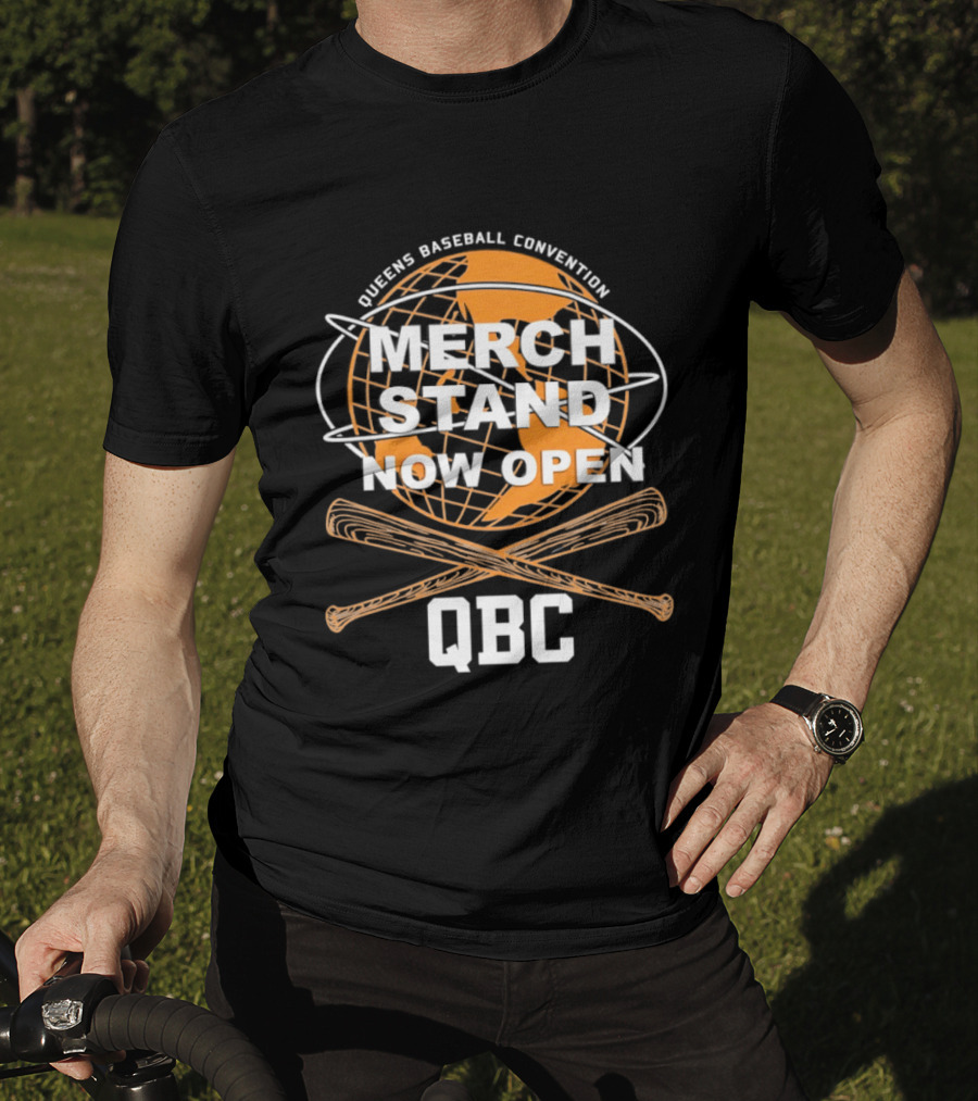 Queens Baseball Convention Merch Stand Now Open QBC T-Shirt