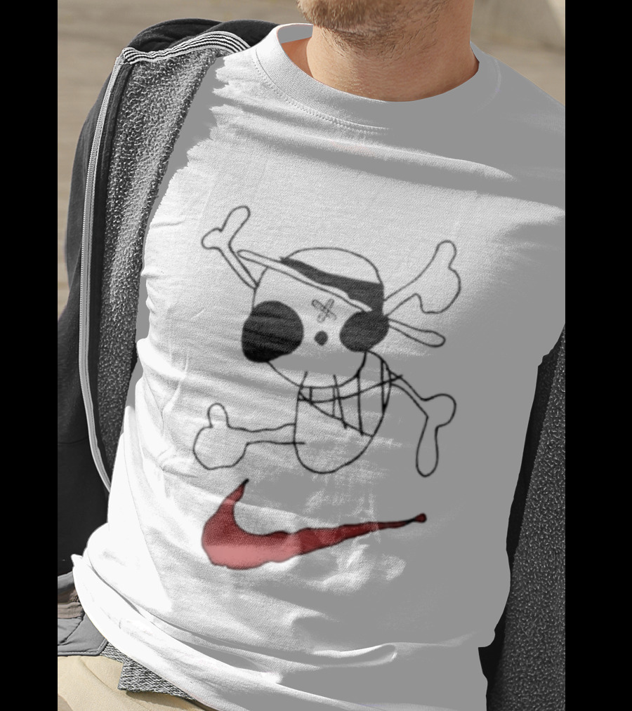 One Piece Luffy Iwara Jolly Roger 2026 Nike T-Shirt