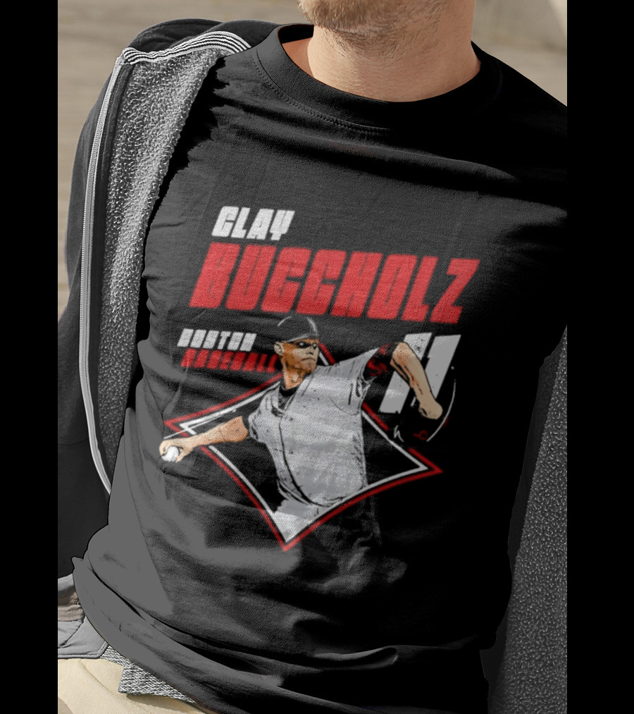 Clay Buccholz 11 Boston Red Sox Pitching Legend T-Shirt