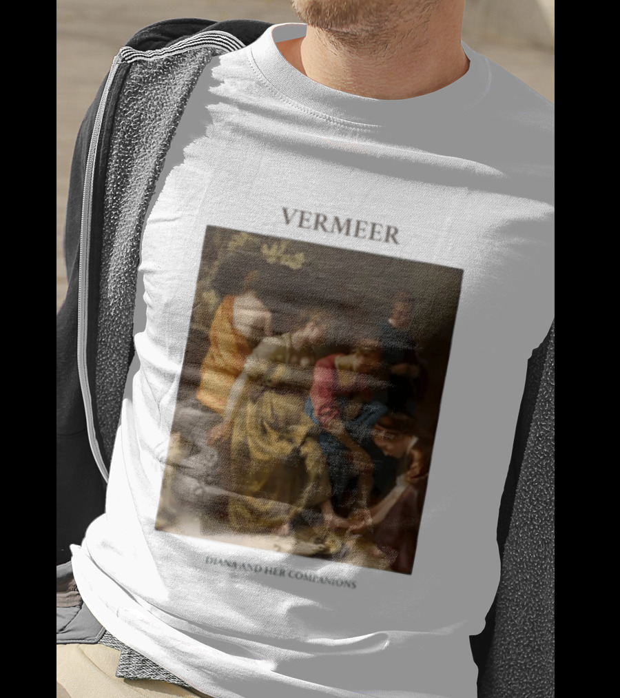 Vermeer Diana And Her Companions 1655 Gogh Company T-Shirt