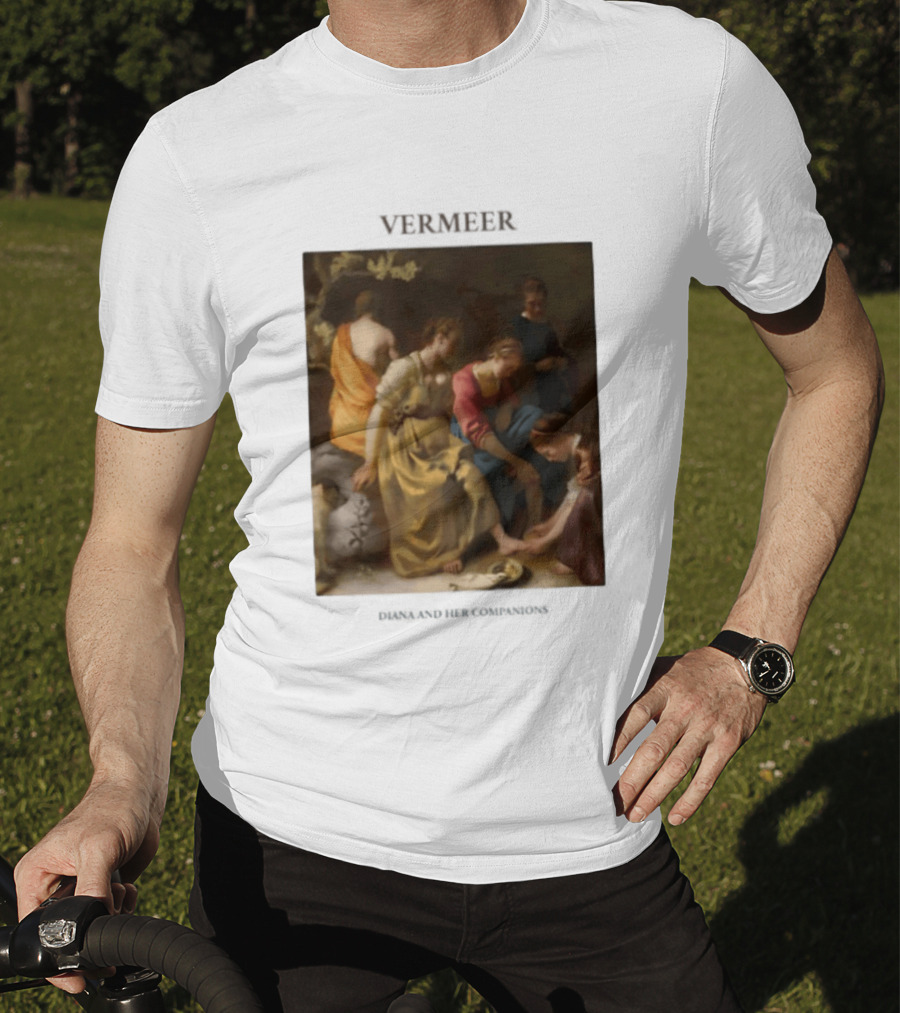 Vermeer Diana And Her Companions 1655 Gogh Company T-Shirt