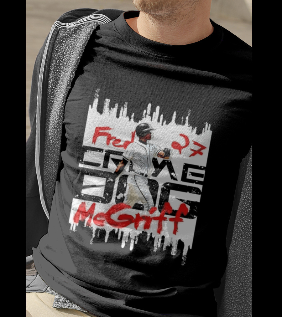 Fred McGriff 27 Atlanta Braves Baseball Player T-Shirt