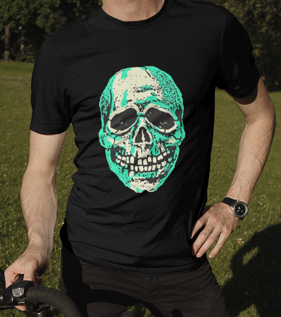 Halloween Trio Skull Spooky Gothic T-Shirt