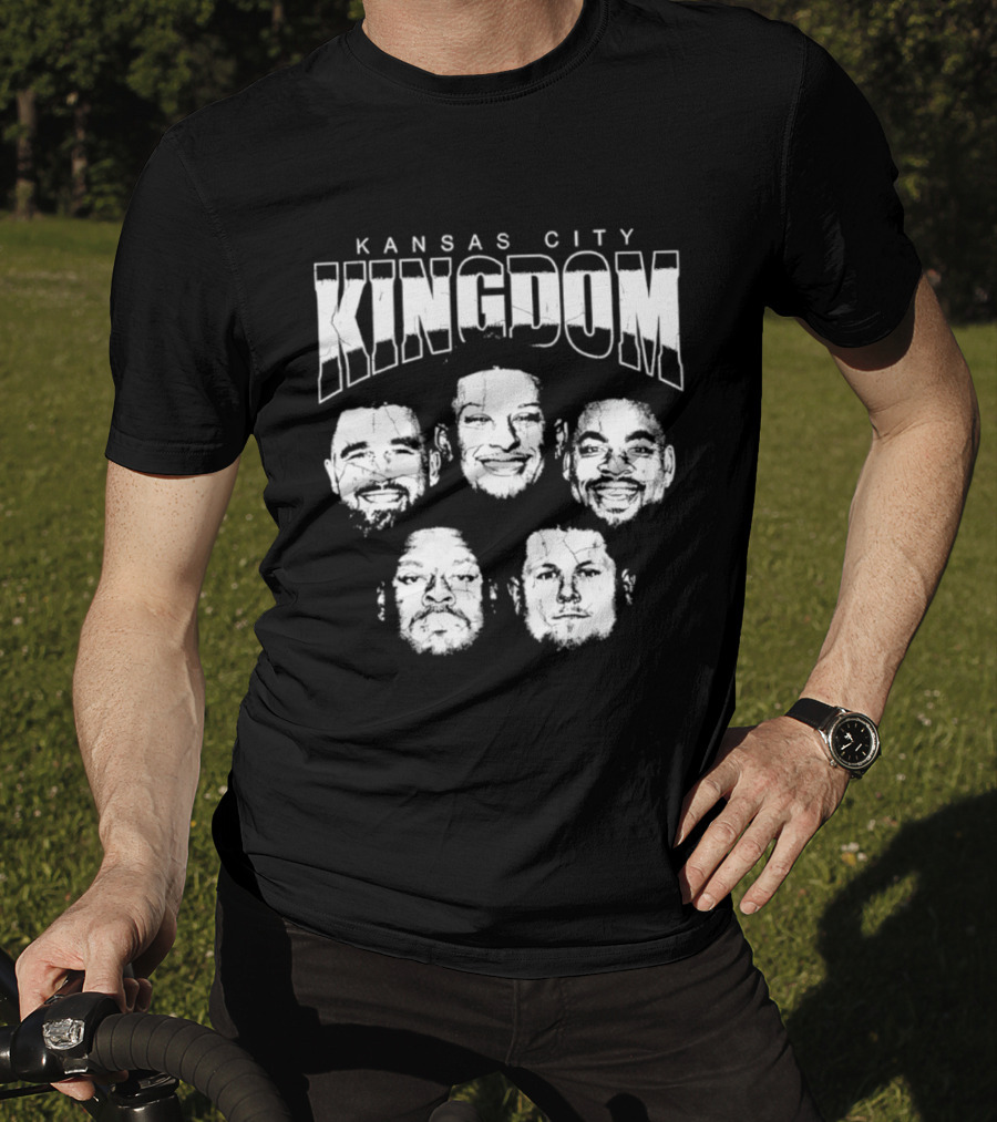 Kansas City Kingdom Travis Kelce Patrick Mahomes Chris Jones Isiah Pacheco Creed Humphrey T-Shirt