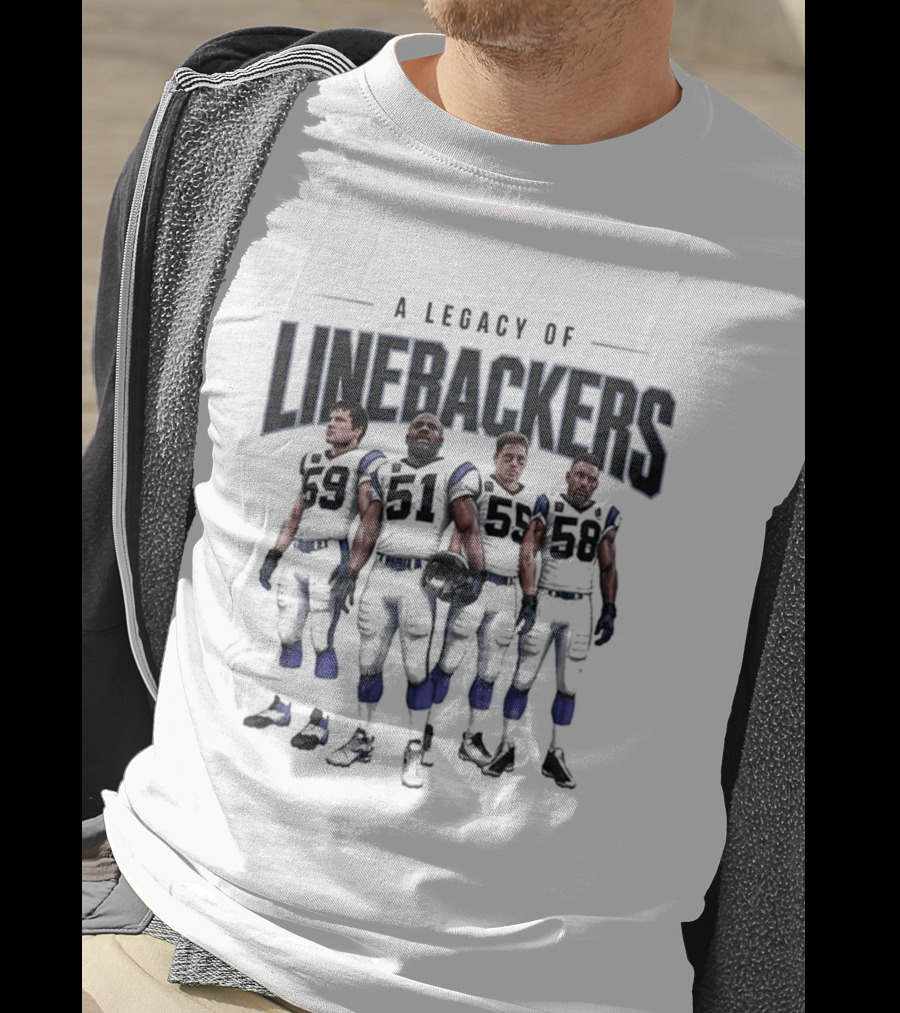 Carolina Panthers A Legacy Of Linebackers T-Shirt