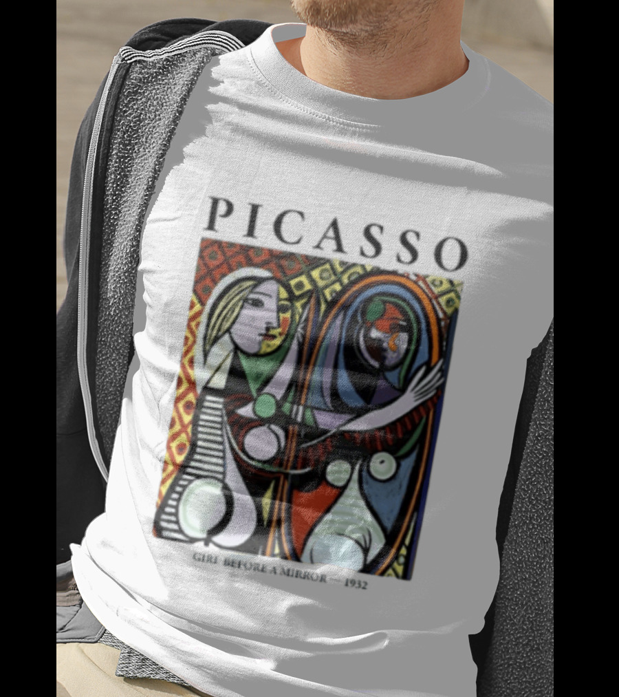 Pablo Picasso Girl Before A Mirror Painting T-Shirt