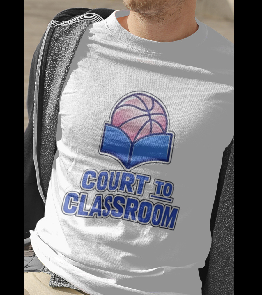 Basketball In Education Court To Classroom Empowerment T-Shirt