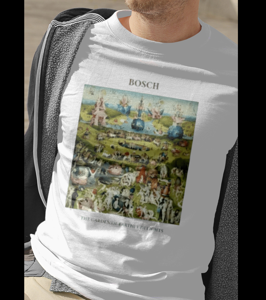 Bosch The Garden Of Earthly Delights Painting T-Shirt