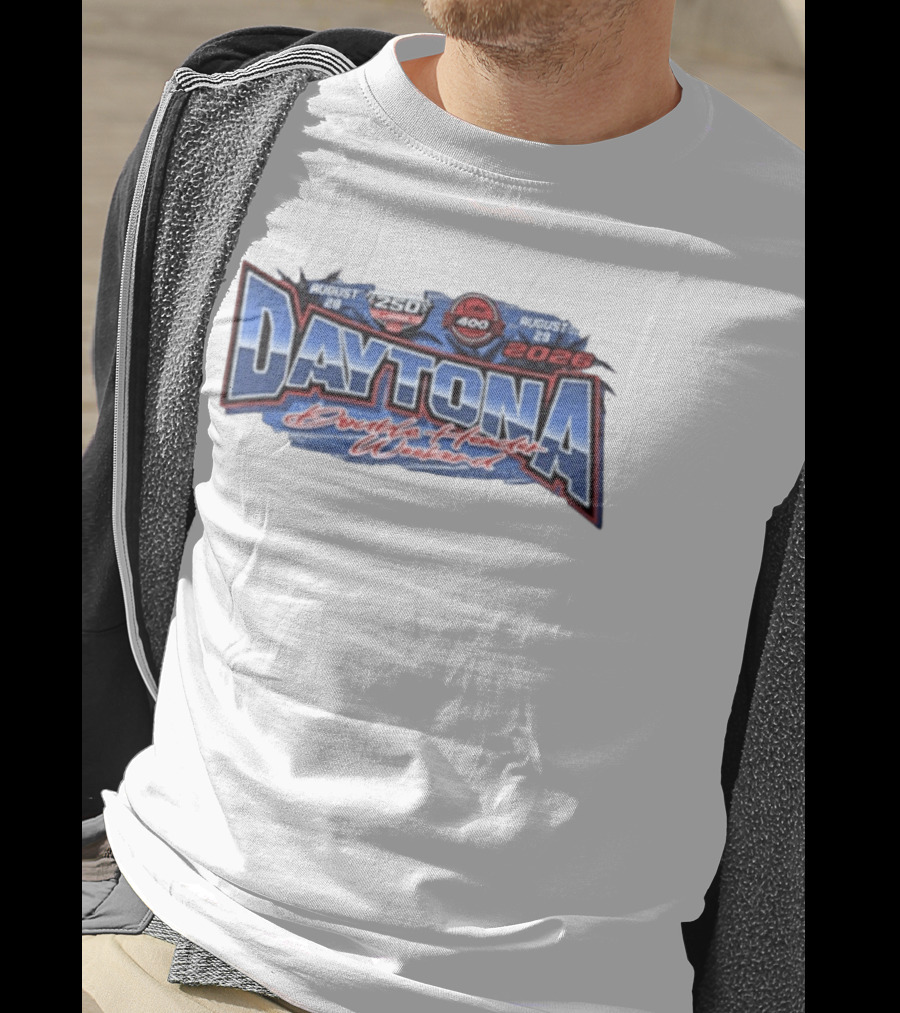 August 28 29 2026 Daytona Double Header Weekend Winn Dixie 250 And Coke 400 Racing Event T-Shirt