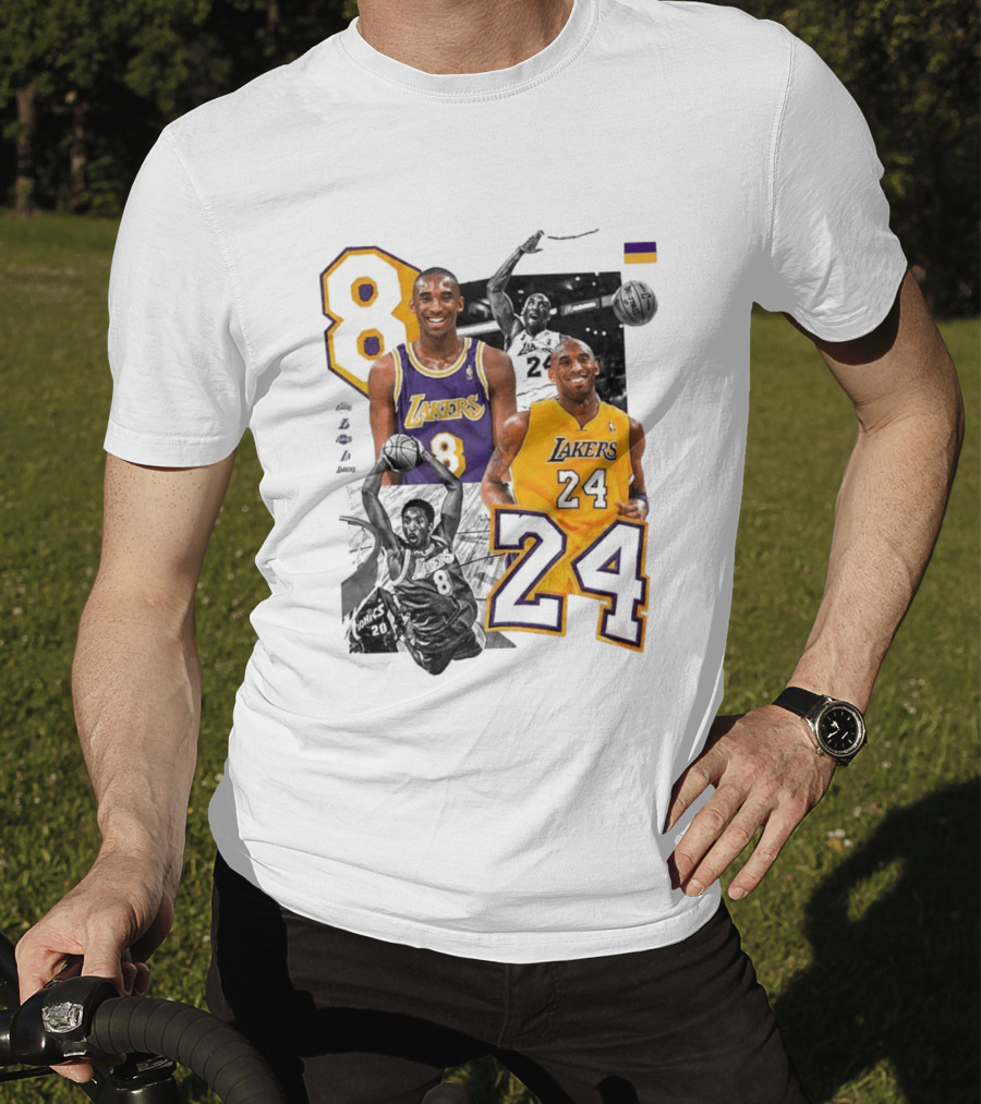 Kobe Bryant Los Angeles Lakers 8 24 Mamba Day T-Shirt