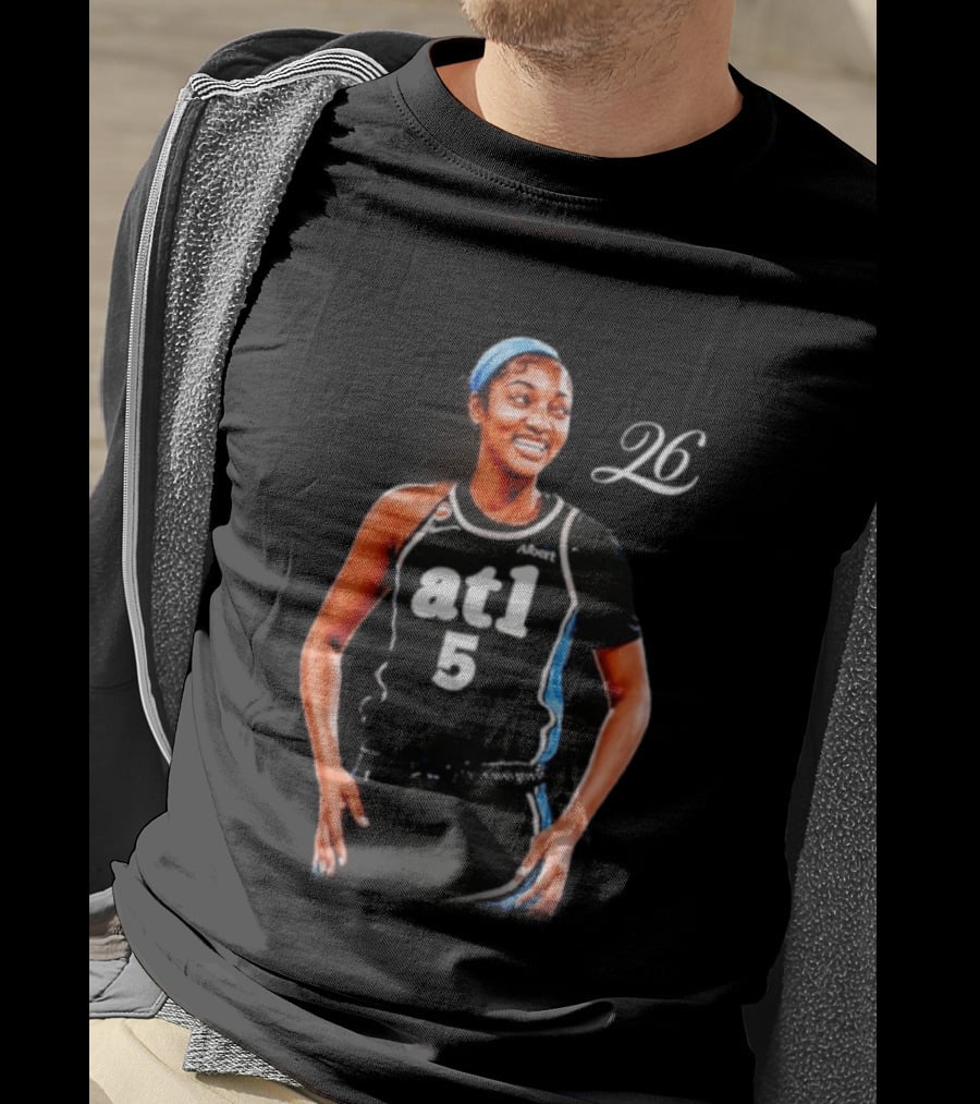 Angel Reese Atlanta Dream Number 5 26 Boards T-Shirt