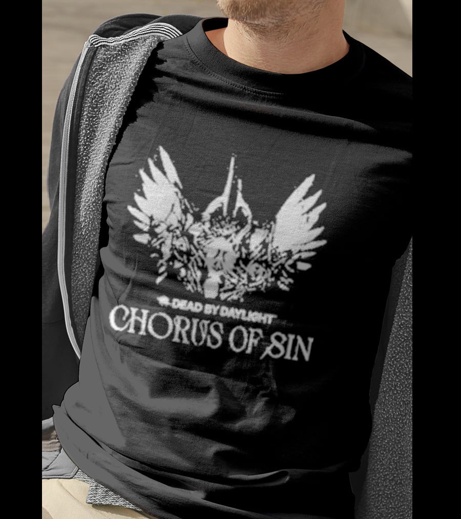 Dead By Daylight Chorus Of Sin Winged Skull T-Shirt