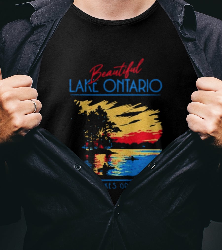 Beautiful Lake Ontario Making Lakes Great Again T-Shirt