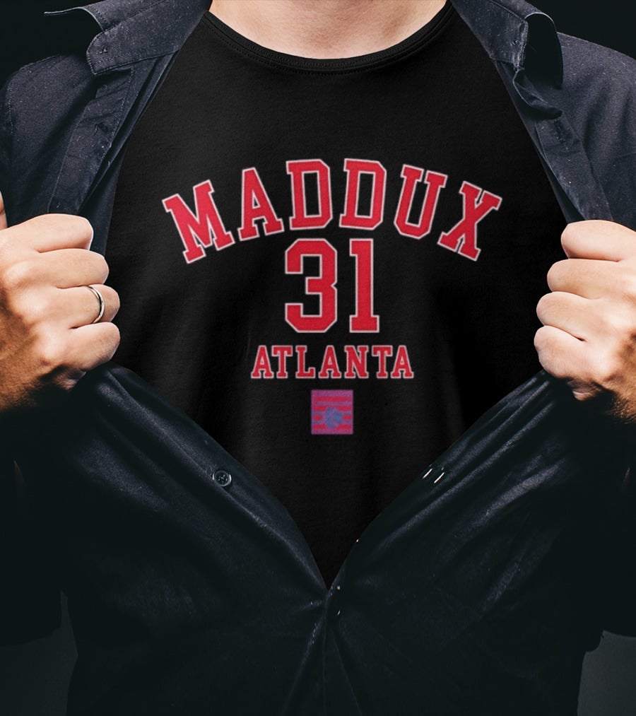 Greg Maddux 31 Atlanta Braves October's Finest T-Shirt