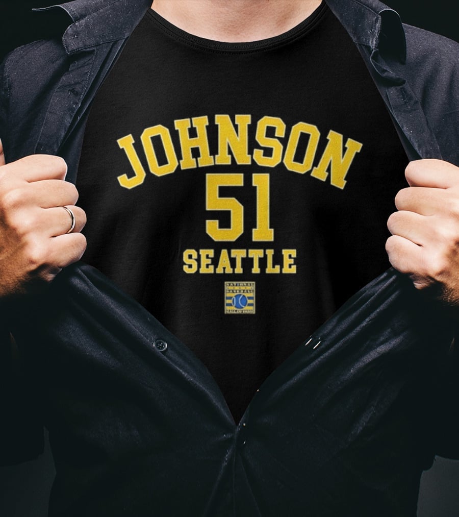 Seattle Mariners Randy Johnson 51 Seattle Baseball T-Shirt