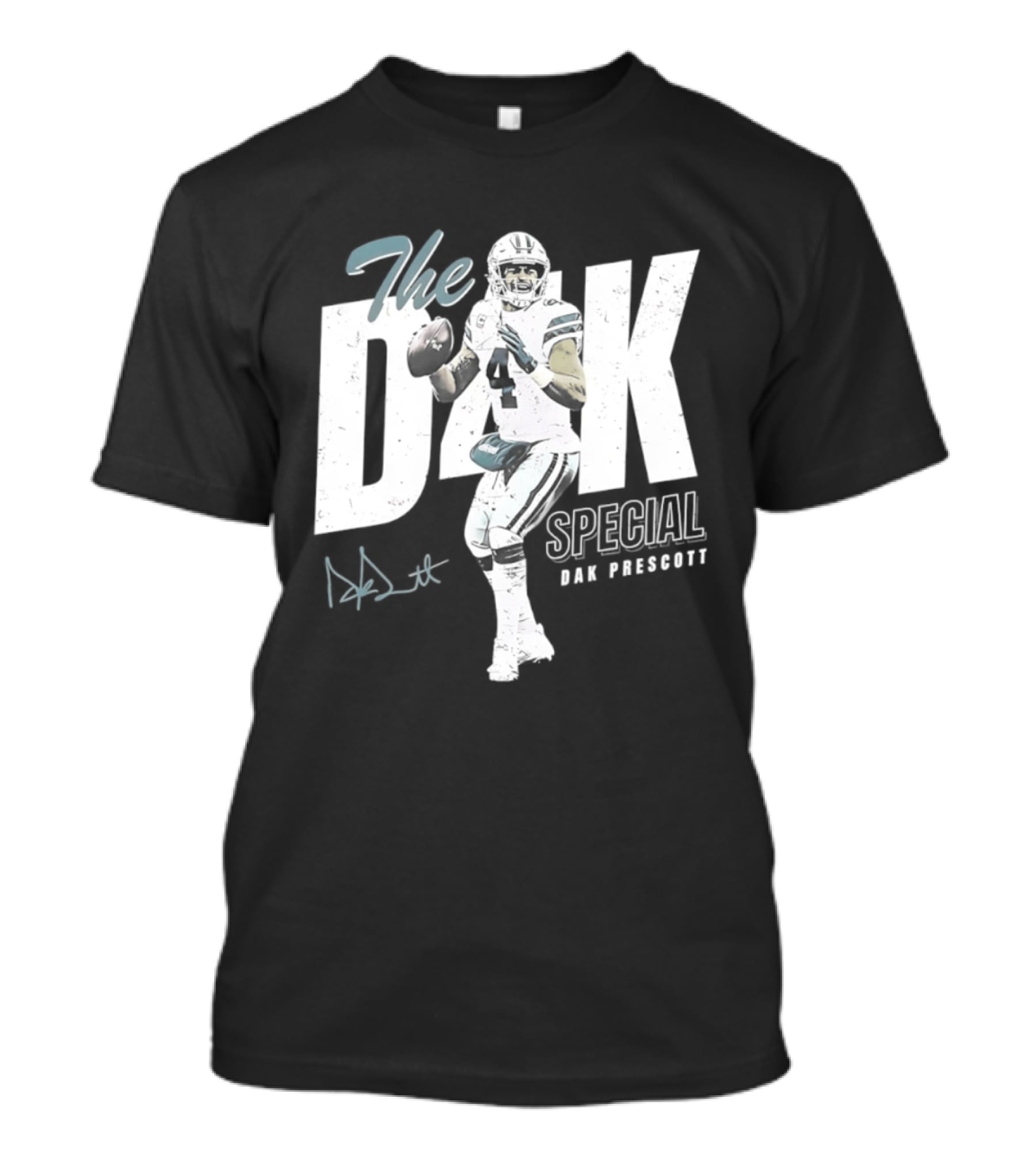 The D4k Special Dak Prescott Dallas Cowboys Football Player T-Shirt