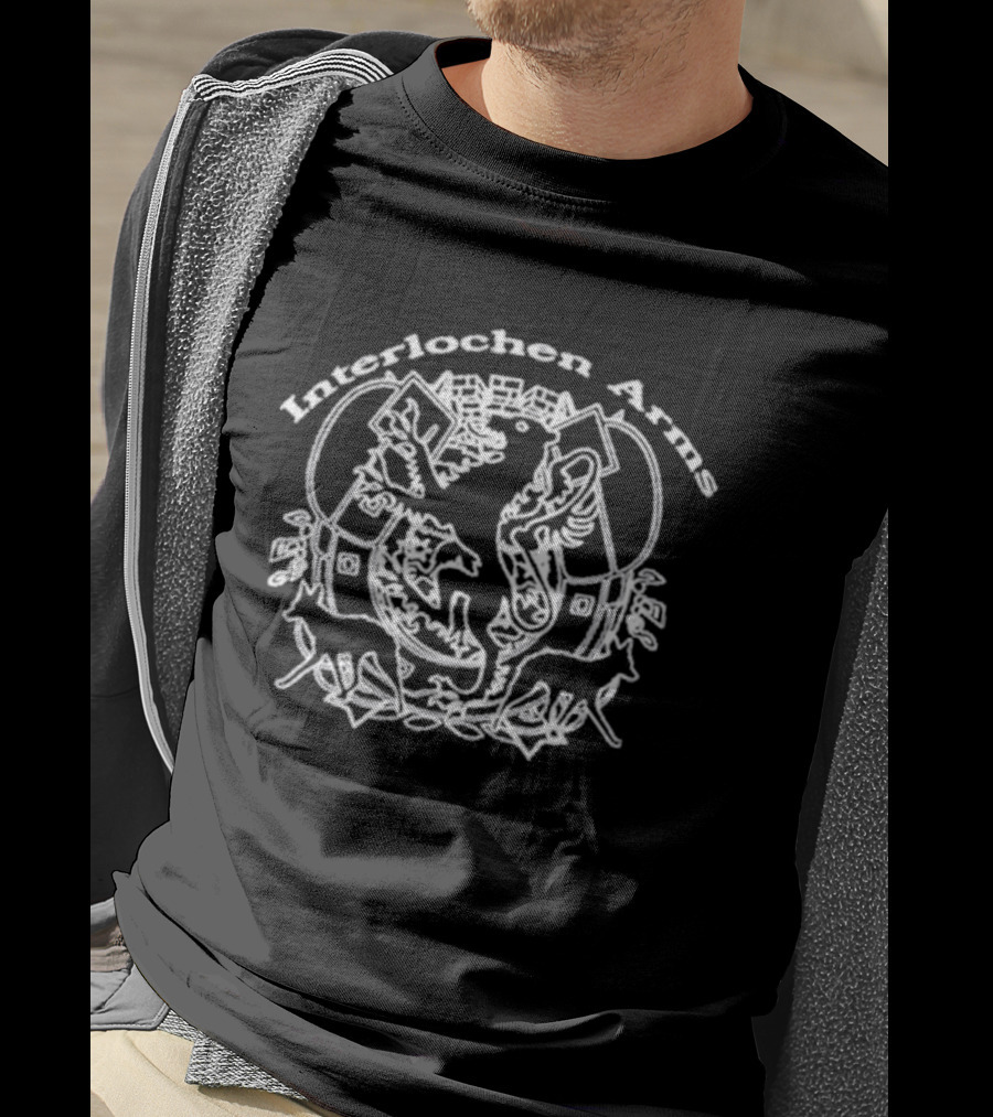 Interlochen Arms Heraldic Crest Featuring Lion T-Shirt