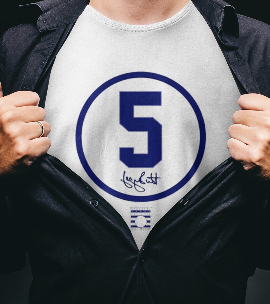 George Brett Signature Number 5 Baseball T-Shirt
