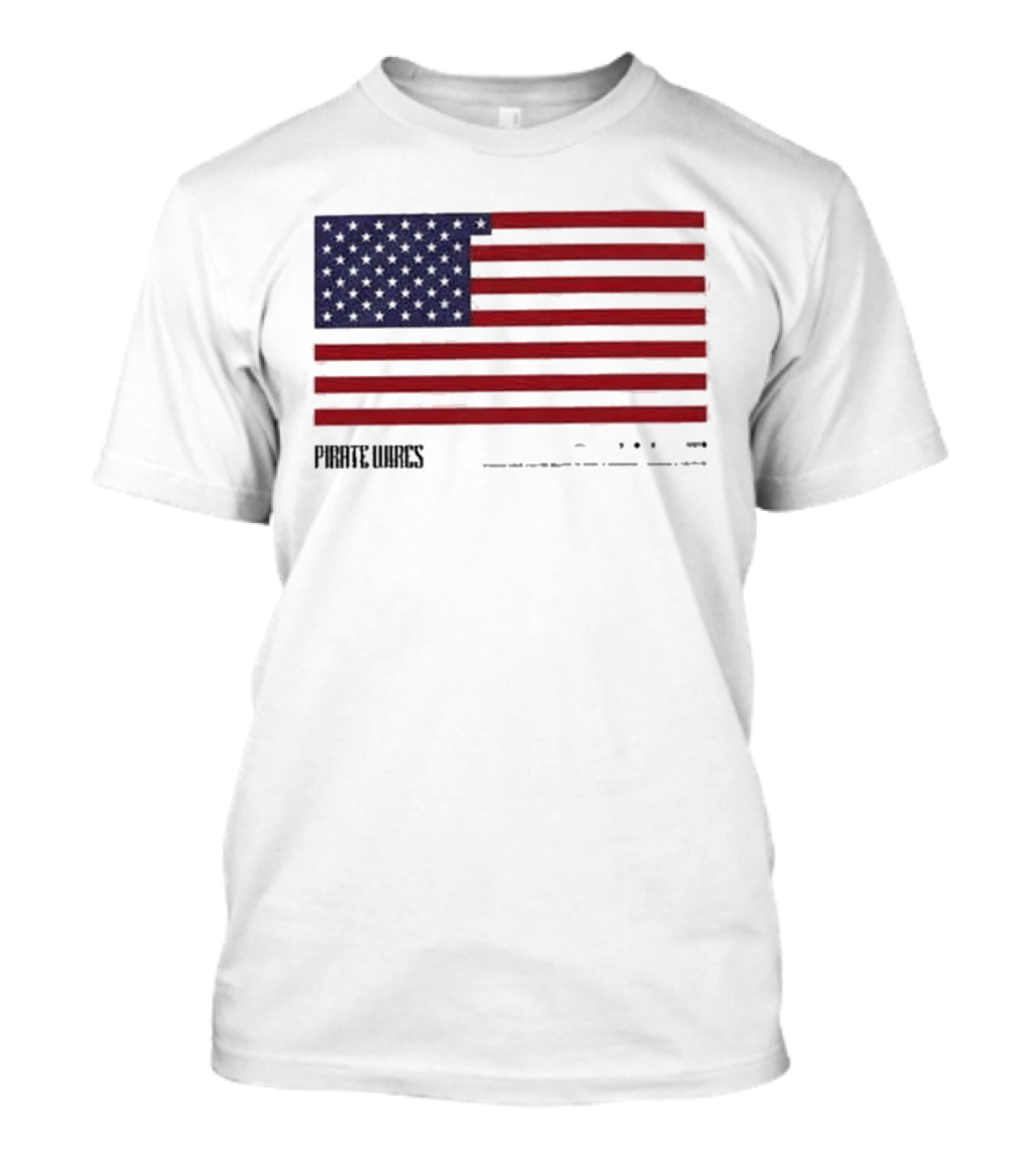 Pirate Wires Moon Should Be A State US Flag T-Shirt