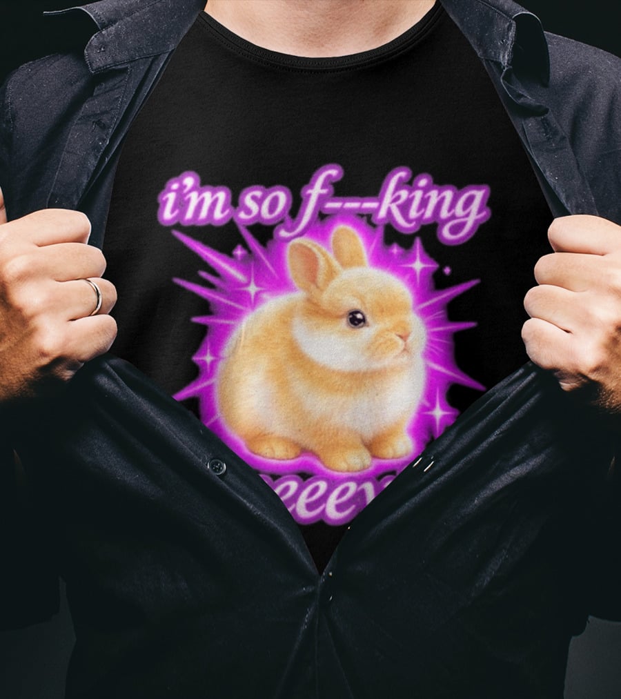 I'm So F King Eeeeevil Bunny T-Shirt