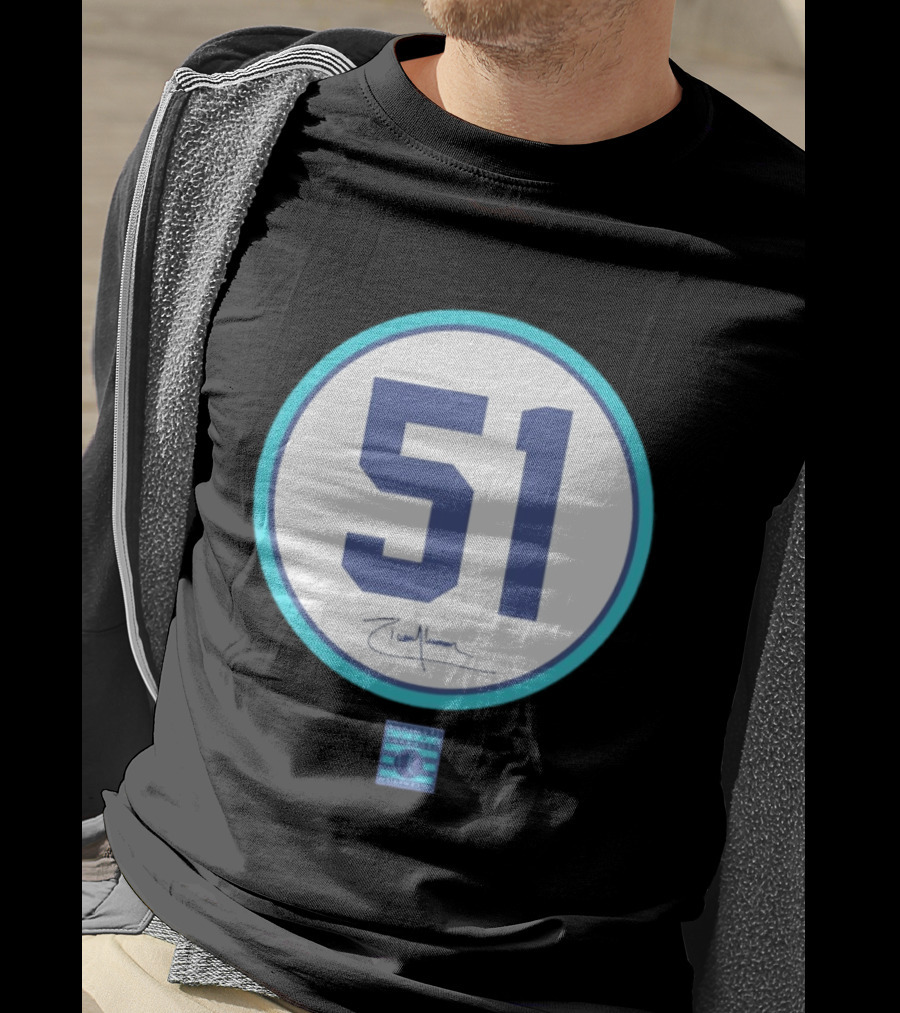 Randy Johnson Seattle Mariners 51 2015 National Baseball Hall Of Fame Induction T-Shirt