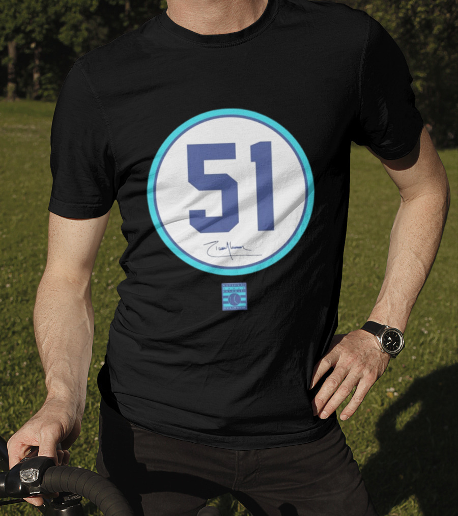 Randy Johnson Seattle Mariners 51 2015 National Baseball Hall Of Fame Induction T-Shirt