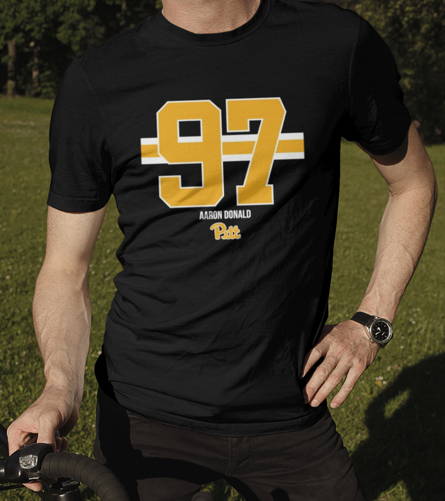 Aaron Donald 97 Pitt Panthers Football T-Shirt