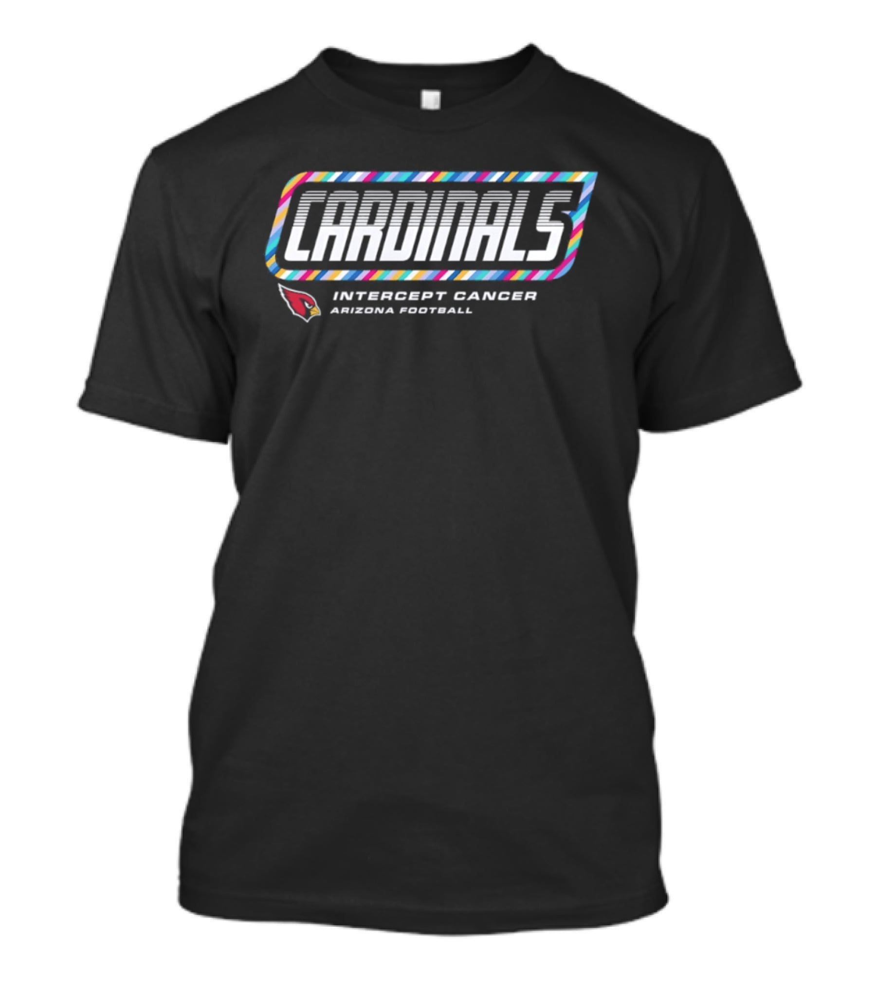 Arizona Cardinals Intercept Cancer 2026 Crucial Catch Arizona Football T-Shirt