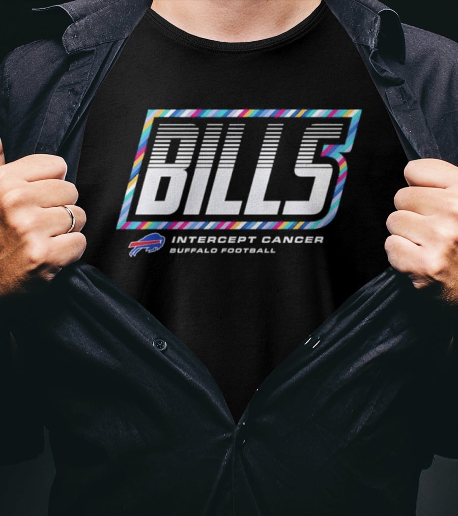 Buffalo Bills Intercept Cancer Crucial Catch 2026 Buffalo Football T-Shirt