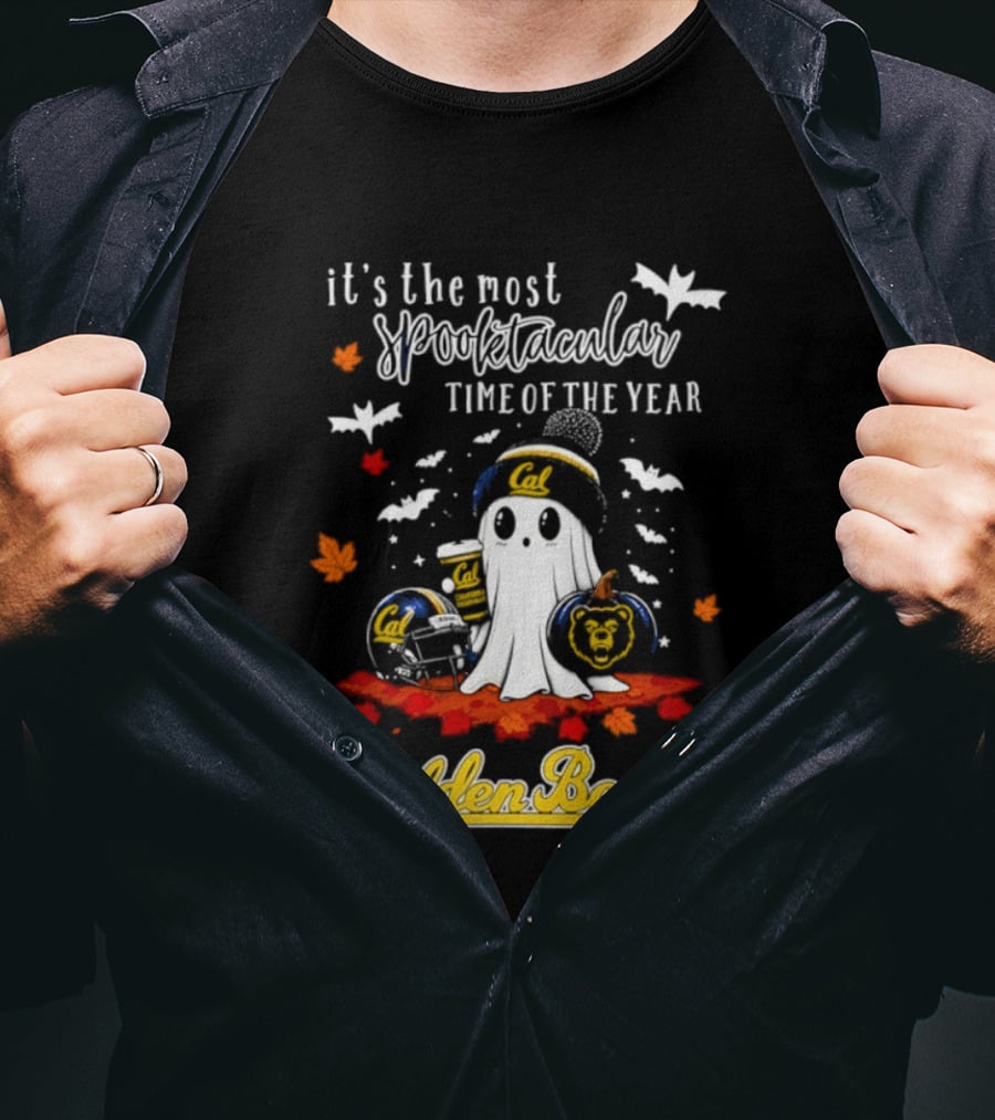 California Golden Bears Halloween Ghost Spooktacular Time Of The Year 2026 T-Shirt