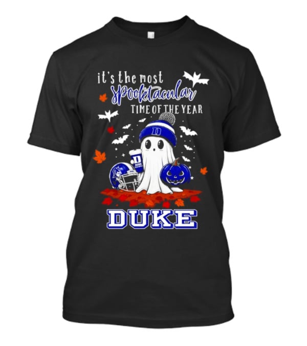 Duke Blue Devils Halloween Ghost Spooktacular Time Of The Year 2026 T-Shirt