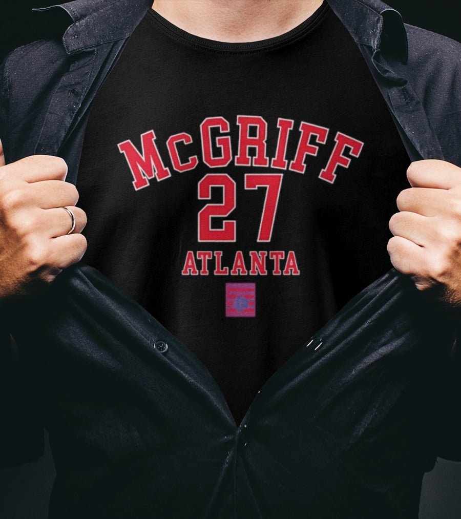 Fred McGriff 27 Atlanta Braves October's Finest T-Shirt