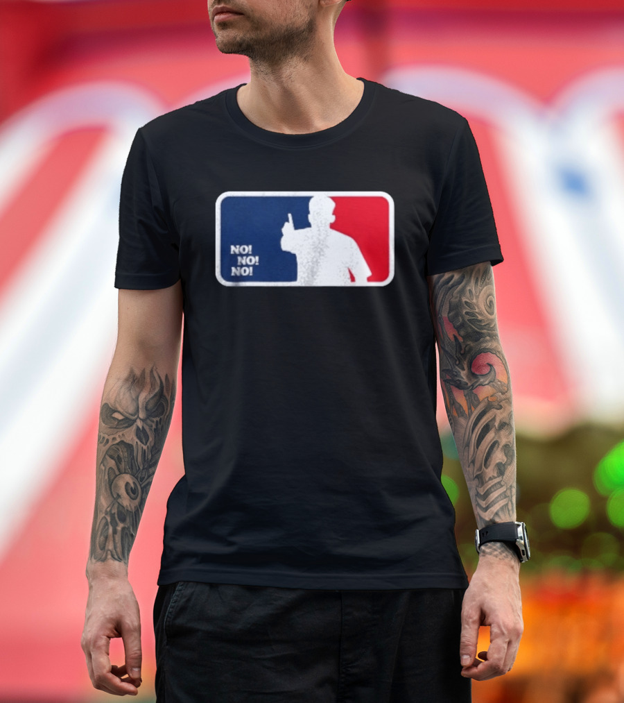 Ryan Flaherty No No No Fck You Baseball T-Shirt