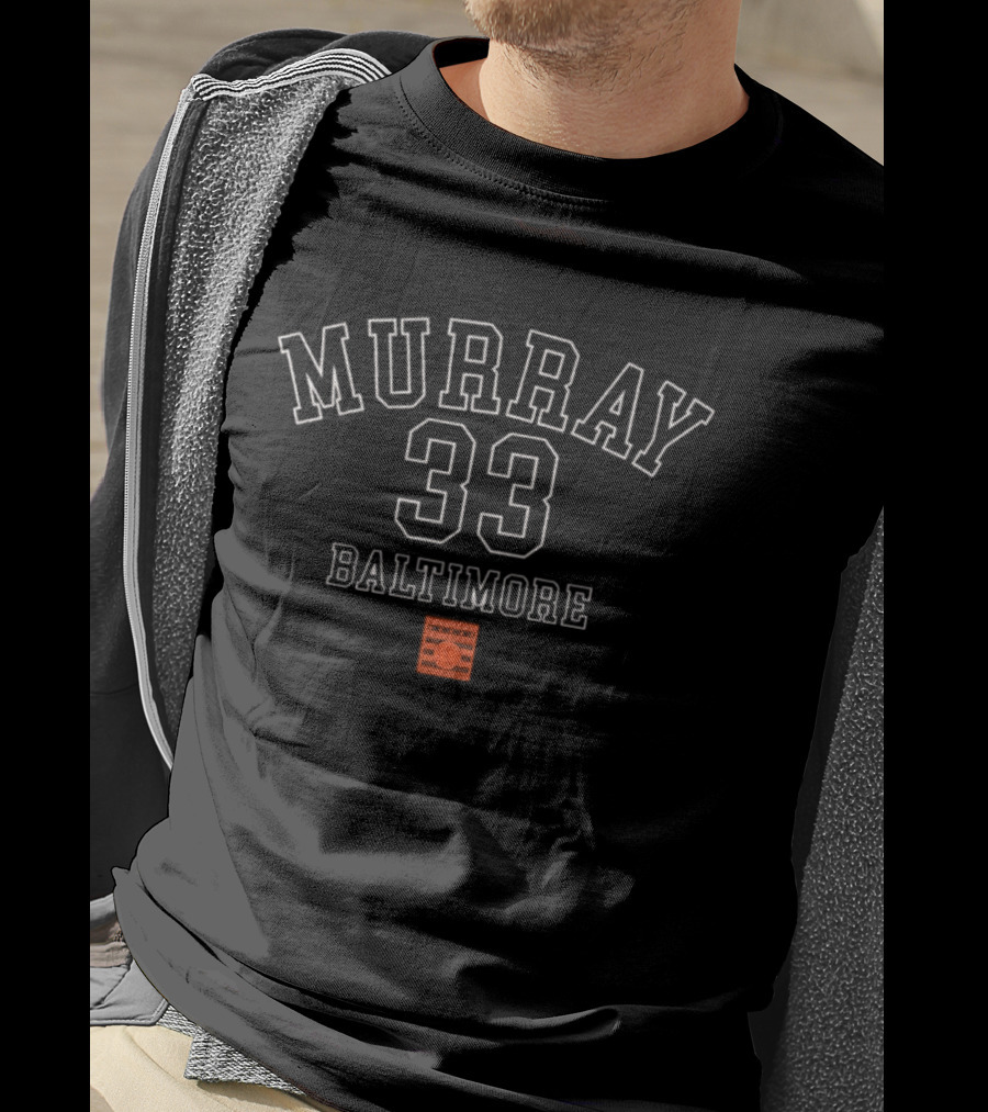 Murray 33 Baltimore Orioles October's Finest Vintage Charm T-Shirt