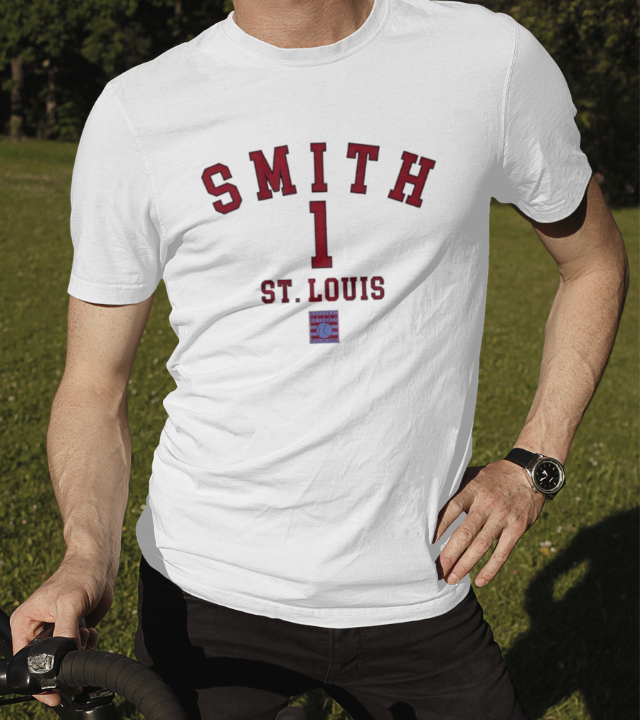 Smith 1 St. Louis Cardinals Ozzie October's Finest T-Shirt