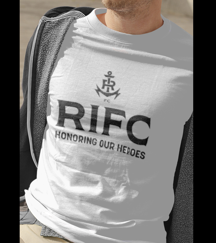 RIFC Honoring Our Heroes Anchor T-Shirt