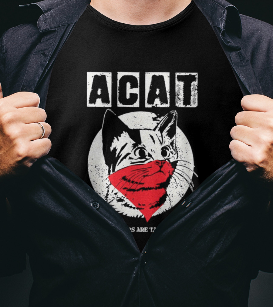ACAT All Cops Are Targets Cat Bandana T-Shirt