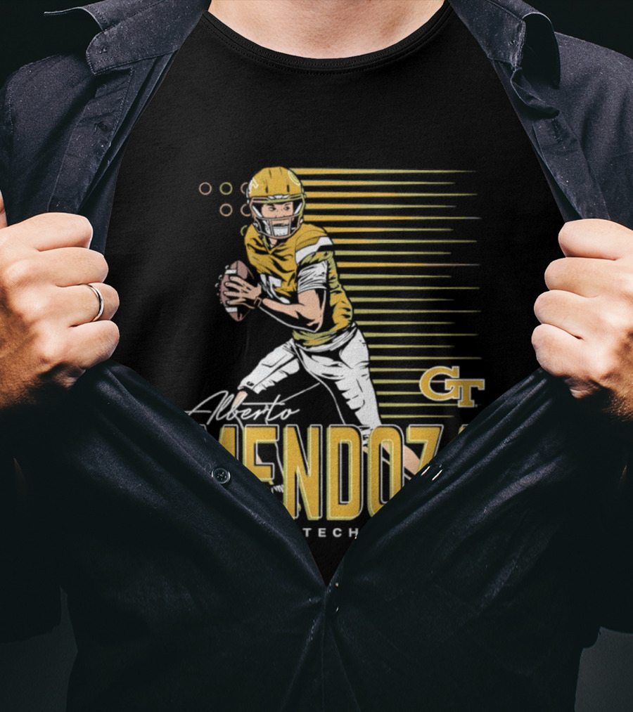 Alberto Mendoza Georgia Tech Football CT T-Shirt