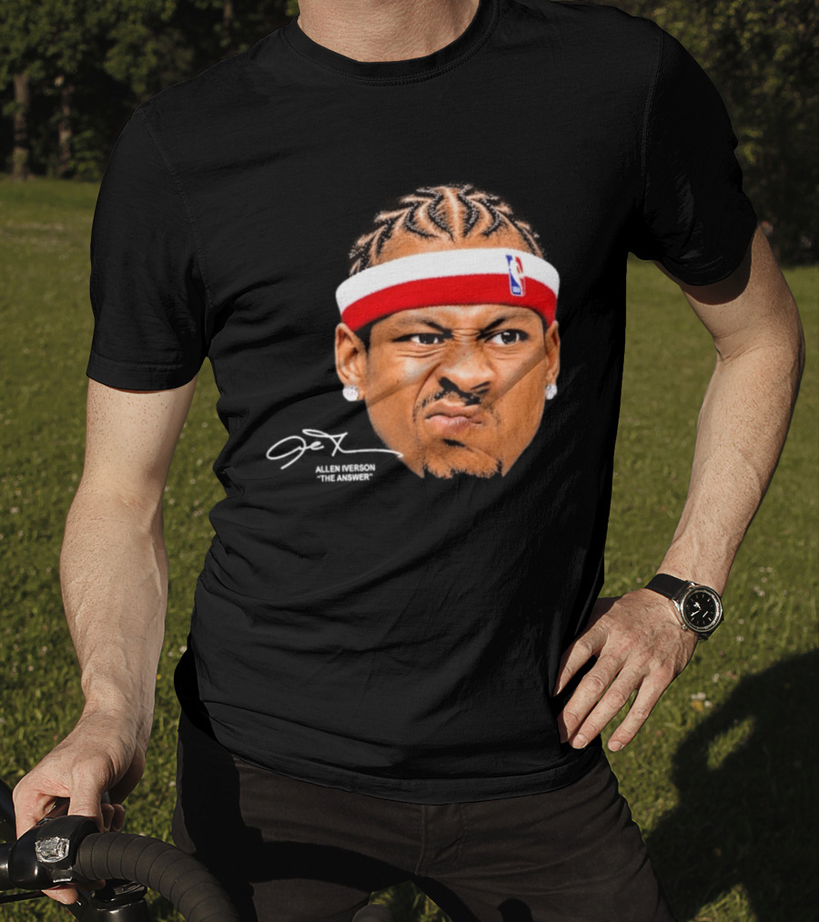 Allen Iverson The Answer NBA Headband T-Shirt