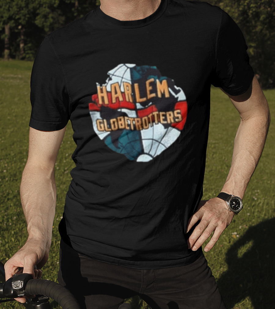 Harlem Globetrotters Basketball Globe T-Shirt