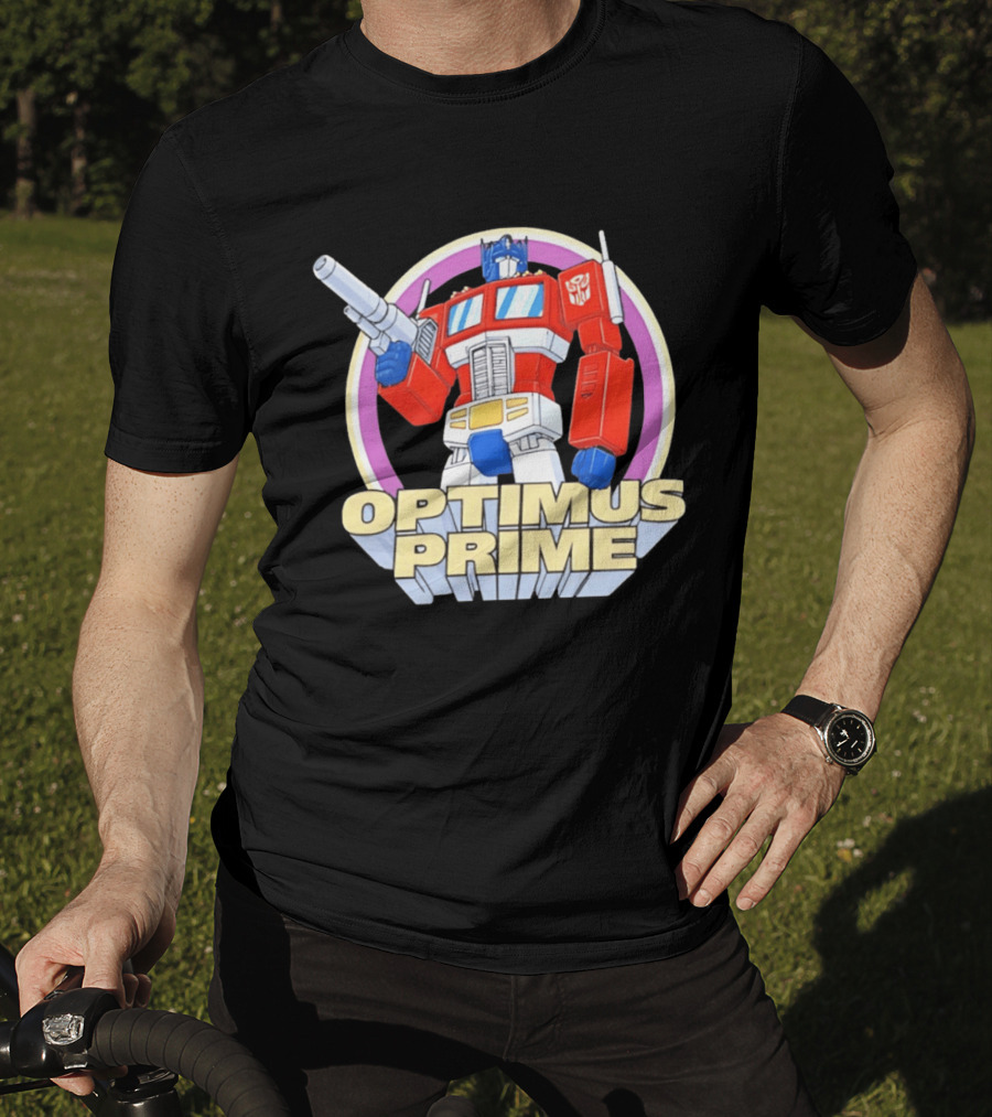 Optimus Prime Classic Animation Retro 80s T-Shirt