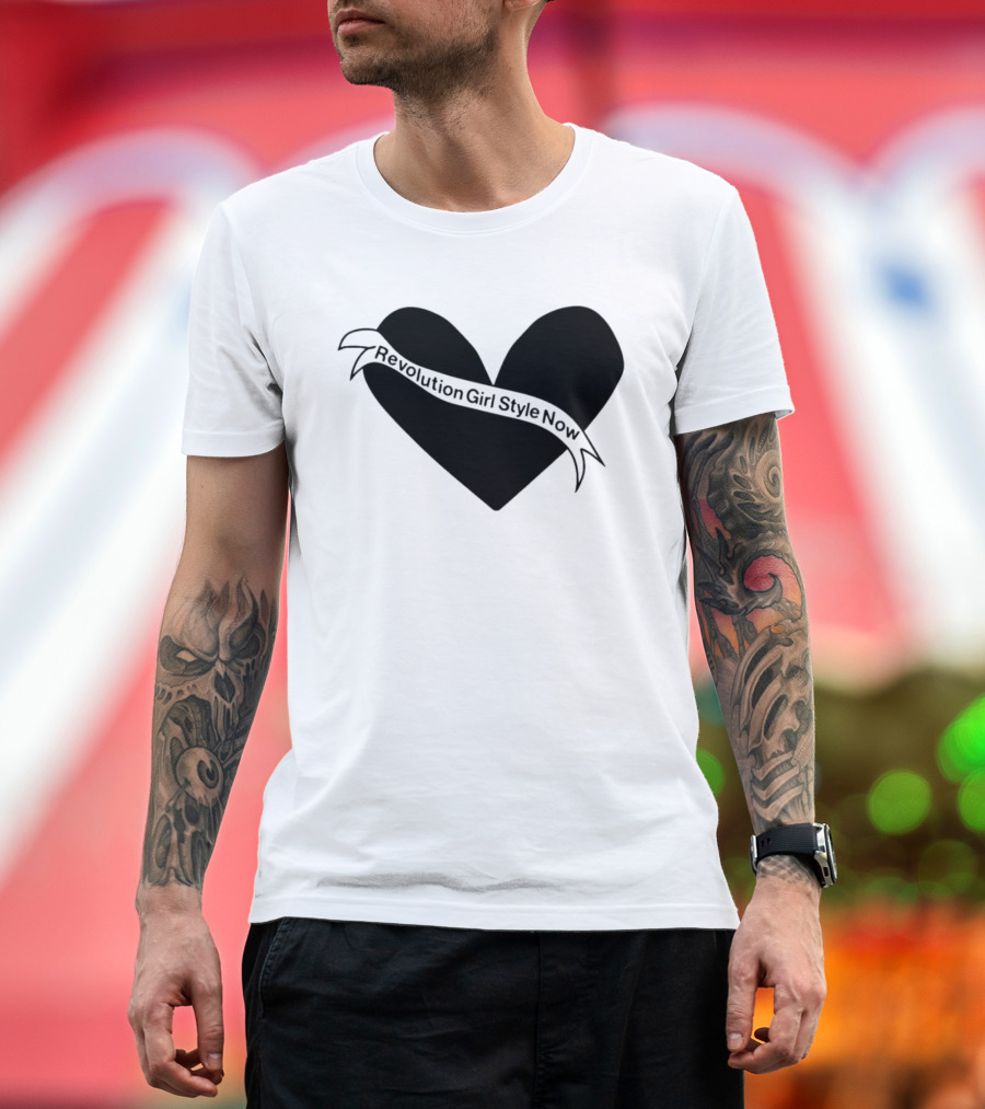 Revolution Girl Style Now Heart T-Shirt